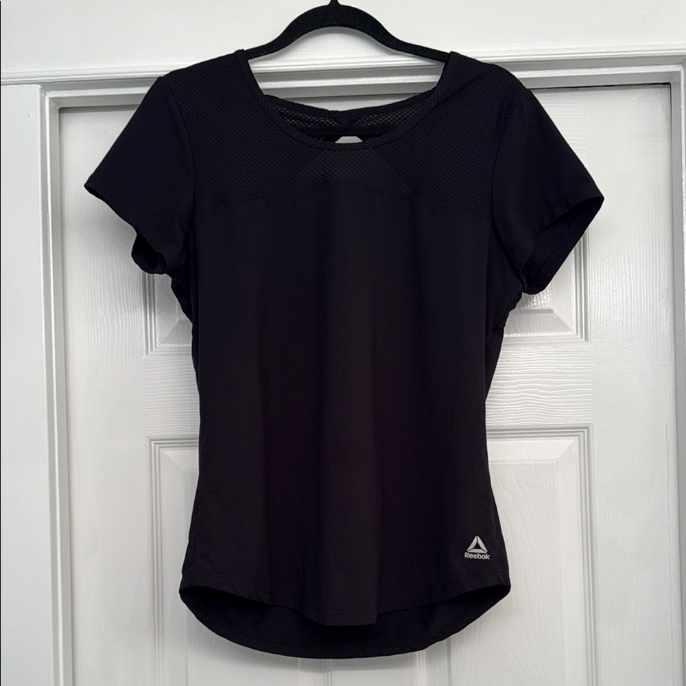 Reebok Open Back Short Sleeve Dry Fit